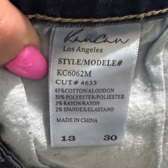 KanCan Dark Blue Denim Mini Skirt - Picture 6 of 8